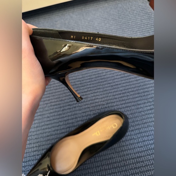 Authentic Christian Dior Patent Leather Pumps Size 10 - Picture 2 of 7